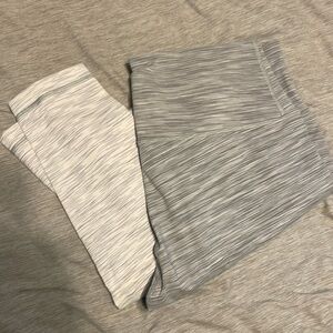 High wasted lululemon grey no piling